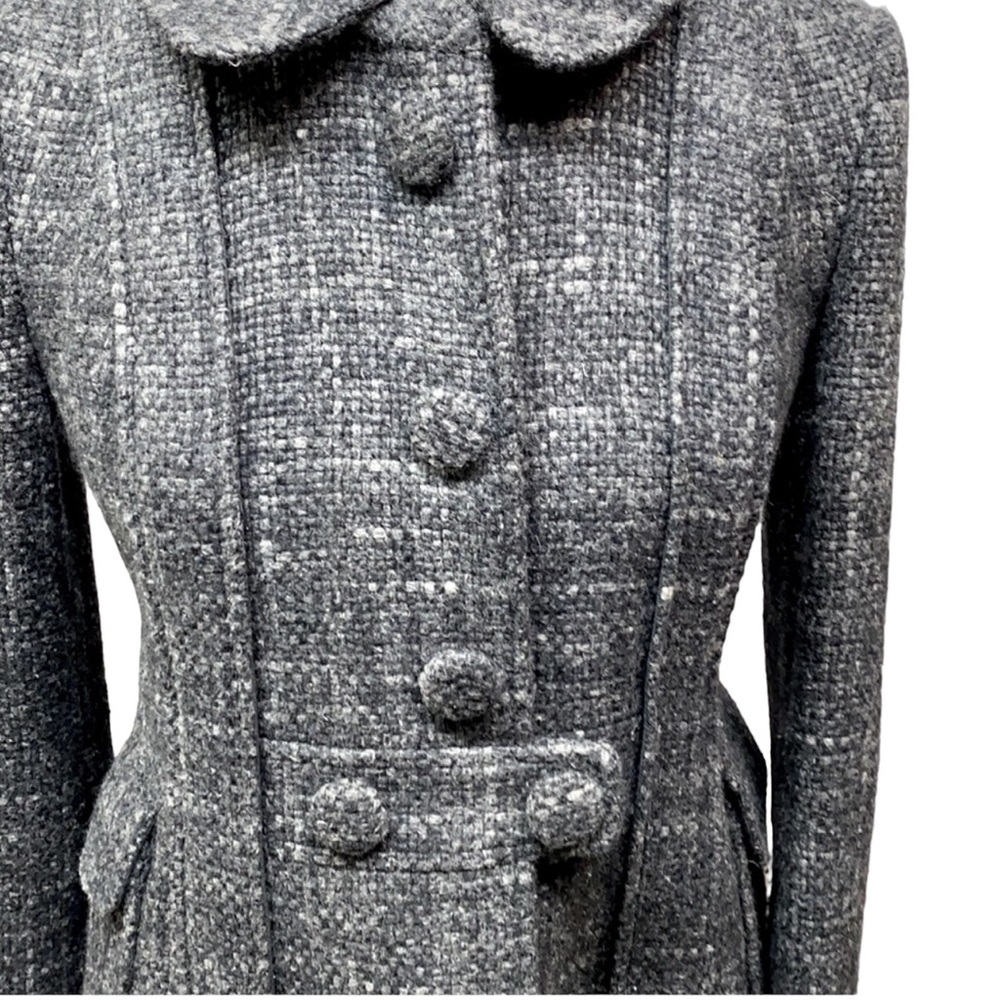 Tocca Charcoal Wool Blend Tailored Jacket - image 4